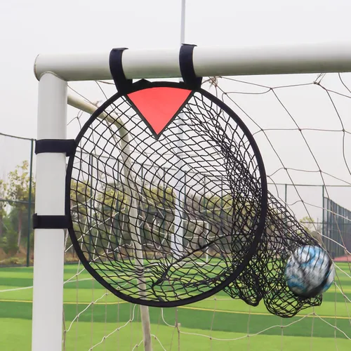 BOHEN Juego de 2 unidades de objetivos de fútbol – Pop-up portátiles Top Bins Target – Fútbol de precisión de disparo para diversión sin fin y Rojo
