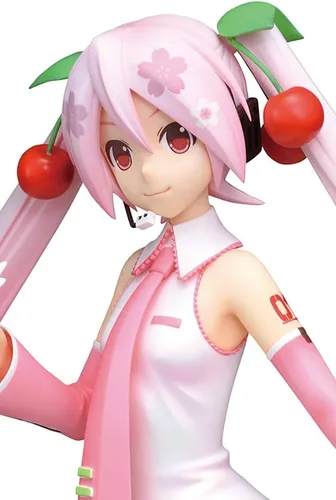 Miniatura 3 de Sega Hatsune Miku Super Premium Figura de acción Sakura Miku, 9 pulgadas