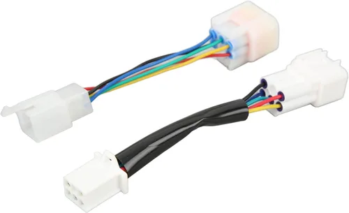 KIMISS 2 unids controlador eléctrico motocicleta conector, 165mm/6.49in motocicleta Pasillo controlador adaptador IP67 sensible