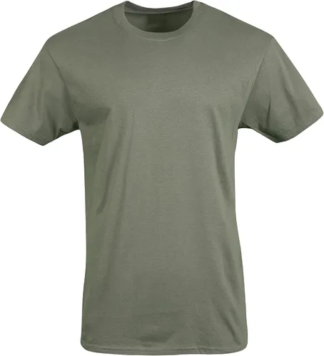 Miniatura 5 de Gildan Camisetas de cuello redondo, paquete múltiple, estilo G1100, para hombre