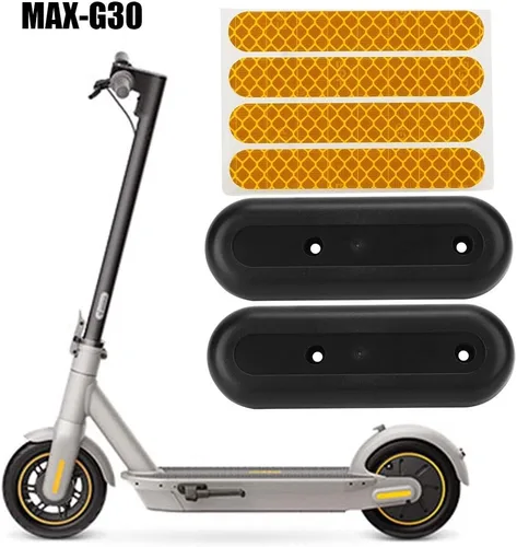 Miniatura 2 de Cubierta protectora para cubo de rueda y calcomanías reflectantes, carcasa protectora E-Scooter con adhesivo reflectante para G30