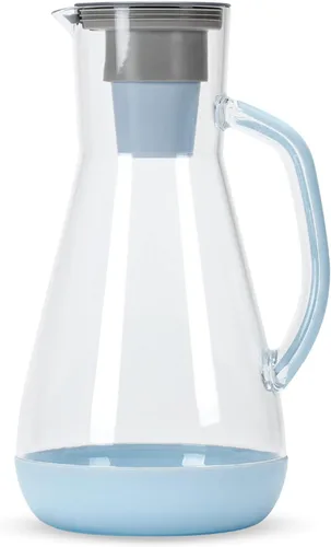 Miniatura 10 de Hydros Jarra de filtro de agua de 64 onzas con tecnología patentada Fast Flo, llenado rápido de 60 segundos y filtro reciclable sin BPA, capacidad