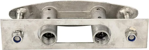 Miniatura 3 de Amarine Made Par de botes marinos de acero inoxidable 316 Pull up Cleat Flush Mount Cleat Lift