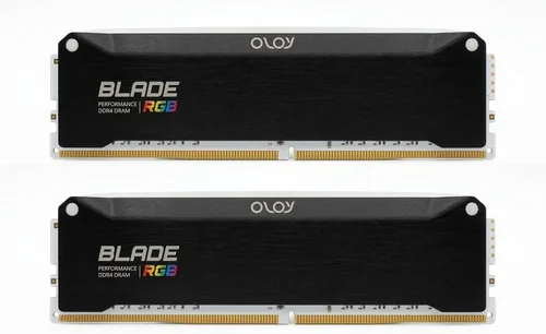 Miniatura 3 de OLOy DDR4 RAM 16 GB (2 x 8 GB) Hoja de línea capilar negra RGB 2666 MHz CL19 1.2V 288-Pin Desktop UDIMM (MD4U0826190BRHDA)