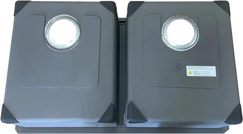 Miniatura 7 de Sinber HU3219D - Fregadero de cocina de 32 x 19 x 10 pulgadas con acabado satinado de acero inoxidable 304 calibre 18 (solo fregadero)