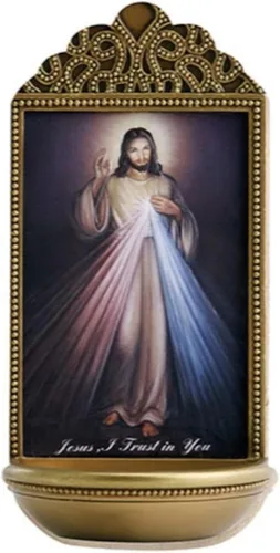Miniatura 3 de Christian Brands Angel Guardian Fuente Agua Santa - Marco Sevelli 3" W x 6" H YC915