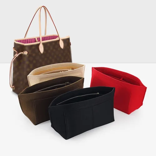 Miniatura 7 de Organizador de fieltro para bolso, organizador de bolsas adecuado para Speedy 35 Neverfull MM y organizador de base para bolsa de mano múltiples