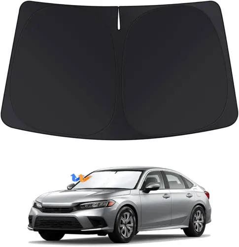 Miniatura 8 de Mixsuper Liner Parasol para parabrisas para Dodge Ram 1500 2019-2025 Parasoles parabrisas delanteros para ventanas para Ram 1500 Accesorios Visor