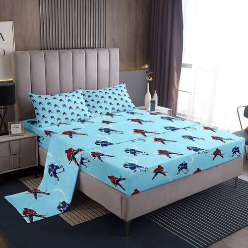 Miniatura 9 de Feelyou Juego de ropa de cama con alfabeto 3D, juego de sábanas coloridas del alfabeto inglés para niños y adultos, sábanas de dibujos animados