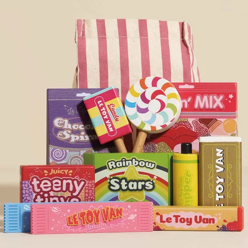 Miniatura 4 de Le Toy Van - Juego de comida de madera para jugar con dulces de simulación Juguete de madera para niños Ideal como regalo - Adecuado