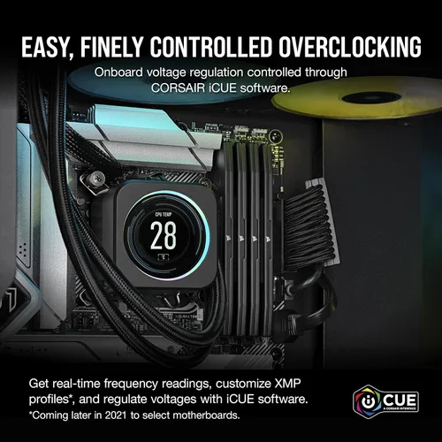 Miniatura 4 de Corsair Vengeance DDR5 RAM 64GB (2x32GB) 5600MHz CL40-40-40-77 1.25V Intel XMP Memoria para computadora de escritorio - Negro (CMK64GX5M2B5600C40)