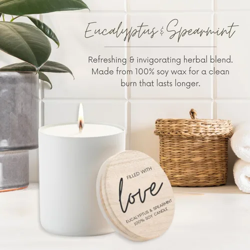 Miniatura 5 de Boxzie Juego de caja de regalo con texto en inglés «You are Loved para mujer», regalos únicos con texto en inglés «I Love You» para ella, paquete