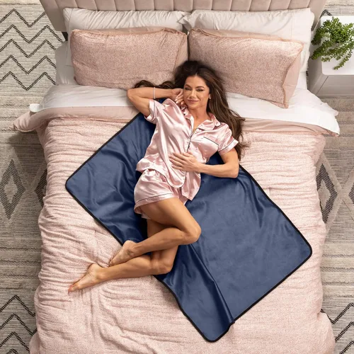 Miniatura 23 de Avana Manta impermeable – Manta sensual para adultos – Fabricada en los Estados Unidos – Tamaño King, microterciopelo negro