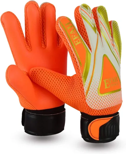 Miniatura 15 de Guantes de portero de fútbol para niños y jóvenes, guantes de portero de fútbol con agarres fuertes Azul/Blanco