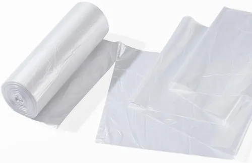 Miniatura 5 de TYPLASTICS - Bolsas transparentes para contenedores de basura de 45-48 galones - 109 x 122 cm - Bolsas de basura de alta densidad - Paquete de 200