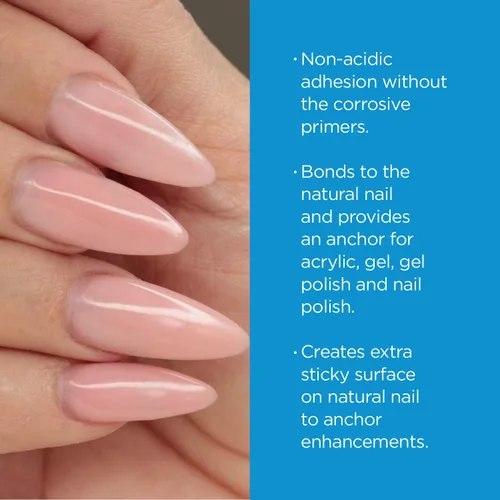 Miniatura 5 de Young Nails Protein Bond - Imprimador de uñas no ácido, adherencia mejorada para esmalte de gel y acrílico, deshidratador de uñas, aglutinante de pH