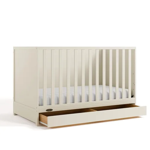Miniatura 21 de Graco Theo Cuna convertible 3 en 1 para bebé, certificado GREENGUARD Gold, se convierte en cama y sofá cama para niños pequeños, se adapta a colchón