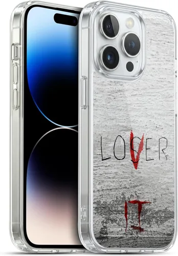 Miniatura 42 de Head Case Designs Funda de gel suave con licencia oficial de la película de TI Pennywise 2 Graphics compatible con Apple iPhone 15 Pro