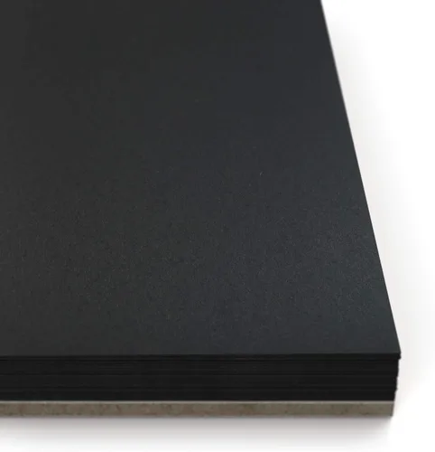 Miniatura 4 de ARTEZA Cuaderno de bocetos en espiral de 11 x 14 pulgadas, bloc de dibujo de papel de arte negro, paquete de 2 unidades de 30 hojas para dibujar