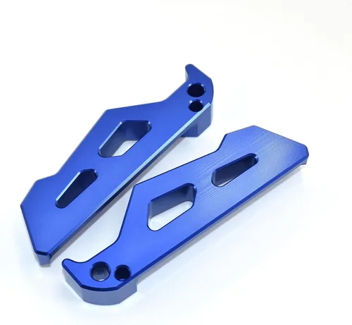 Miniatura 8 de ESPEEDMTC para YAMAHA Fazer FZ-1 FZ-6 FZ-6R FZ-8 FZ-8S FZ-25 Pasapiés trasero Pasapiés Pasador Pasador Ampliador Pedal CNC Reposapiés de aluminio