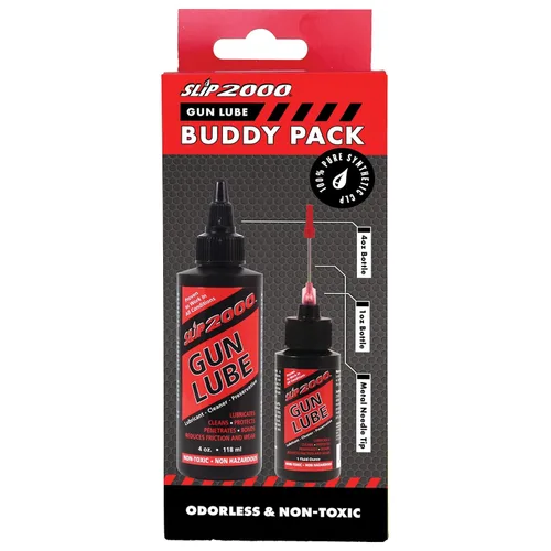Miniatura 7 de Slip 2000 Gun Lube Buddy Pack, botella exprimible con aplicador de punta de aguja para todas las armas de fuego, 100% CLP sintético puro, Paquete