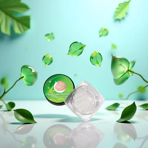 Miniatura 2 de Kit de 10 tiras correctoras de uñas encarnadas blancas, herramienta de pedicura gruesa, tira alisadora de uñas para hombres y mujeres, herramienta