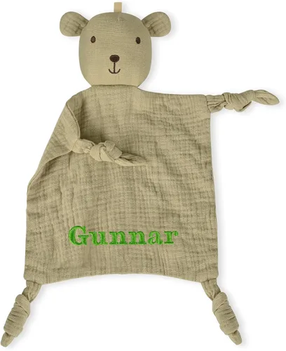 Bear Loveys para bebés, mantas de seguridad para bebés, suaves para niños y niñas, regalos para baby shower, regalos personalizados para bebés,
