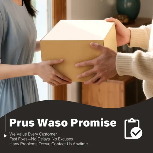 Miniatura 7 de Prus Waso Juego de Dispensador de Jabón Blanco para Baño, Dispensador de Mano y Loción con Bomba, Perfecto para Artículos Esenciales de Baño para Hl