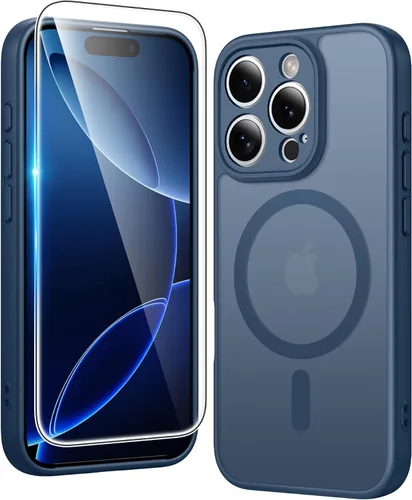 Miniatura 1291 de FNTCASE Funda para iPhone 13 Pro-Max: Fundas magnéticas transparentes compatibles con Magsafe Slim anti amarillamiento protección contra caídas
