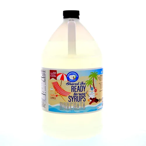 Miniatura 89 de Hypothermias Wild Cherry - Jarabe de sabores de cono de nieve hawaiano listo para usar (128 onzas líquidas), hielo afeitado, 100% azúcar de caña pura