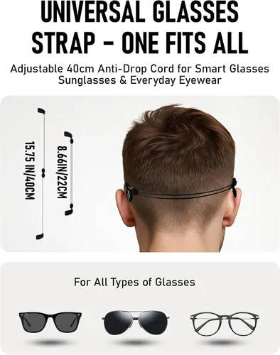 Miniatura 2 de Kit de accesorios para lentes inteligentes para RayBan/Oakley Meta Wayfarer/Headliner/Skyler, incluye funda de almacenamiento, 6 pares