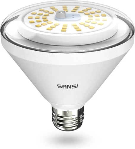 Miniatura 8 de SANSI Bombilla LED equivalente a 250 W, BR30 24 W, 3000 K, 5000 K, rojo, 660 nm, infrarrojo, 730 nm, espectro completo, bombilla de crecimiento