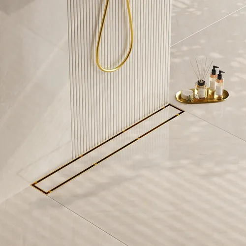Miniatura 13 de Neodrain Drenaje lineal de ducha de 12 pulgadas con cubierta plana y de inserción de azulejos 2 en 1, drenaje de piso de ducha rectangular de acero