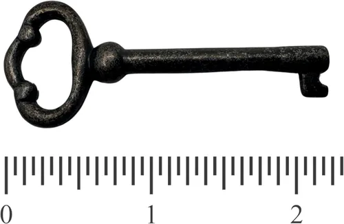 Llave de esqueleto universal: reproducción de latón para gabinetes, curio, joyeros, escritorio y más, paquete de 1 - KY-2 (latón antiguo, juego de 1)