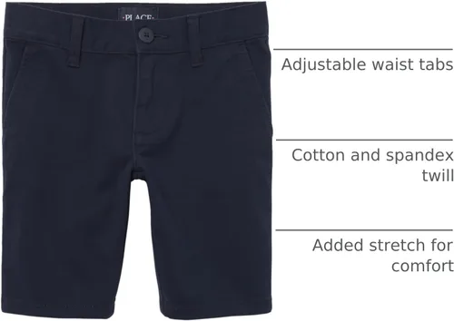 Miniatura 10 de The Children's Place Pantalones chinos ajustados para bebés y niños pequeños