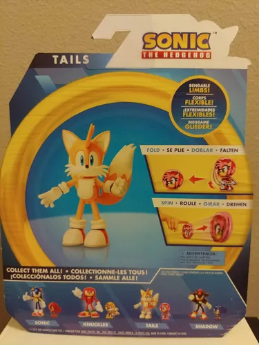 Miniatura 12 de Sonic, el erizo - Figura de acción de Knuckles de 4 in Nudillos