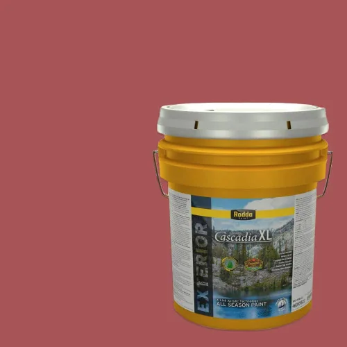 Miniatura 103 de Rodda Paint CASCADIA ZERO - Pintura plana e imprimación para interiores en uno, cuarto de galón, rosa Mullen