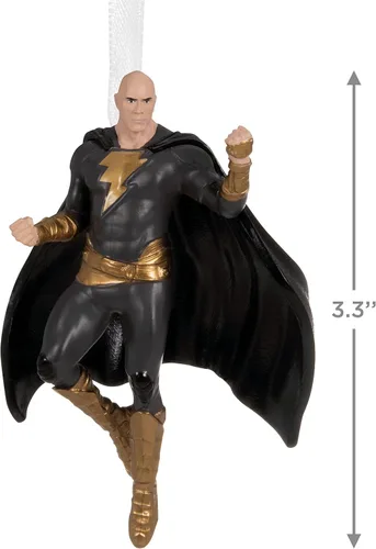 Miniatura 4 de Adorno de Navidad de DC Black Adam de Hallmark