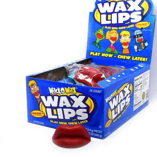 Miniatura 6 de Tootsie Roll Wack-O-Wax - Caja de 24 unidades, sabor a cereza