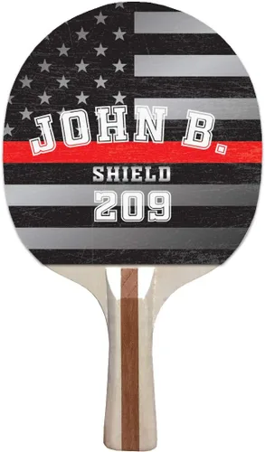 Miniatura 9 de Infusion Pala de ping pong con diseño de color negro, blanco y negro, impresión directa de 5 capas premium en raqueta de tenis de mesa