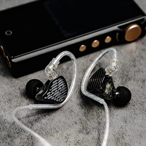 Miniatura 6 de Linsoul KZ x HBB PR2 - Monitor de oído planar de 0.520 in, auriculares IEM de alta fidelidad con matriz magnética N52, diafragma a nanoescala, cable