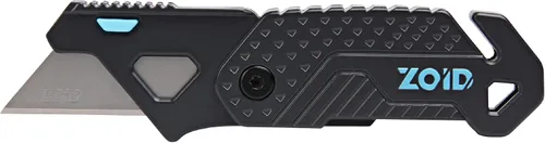 Miniatura 13 de Zoid Paquete de 5 cuchillas negras de 0.71 pulgadas, cuchillas afiladas de acero al carbono para corte en casa y proyectos, cuchillas para cortador