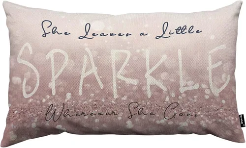 Miniatura 19 de TKS MITLAN Fundas de almohada abstractas con ondas 18 x 18 pulgadas, fundas de almohada decorativas con gradiente azul de agua de mar, ondas