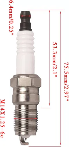 Miniatura 7 de ENA Juego de 1 bobina de encendido con 4 bujías de iridio compatibles con Chevrolet Pontiac 2002 Cavalier Sunfire 2.2L repuesto para UF391
