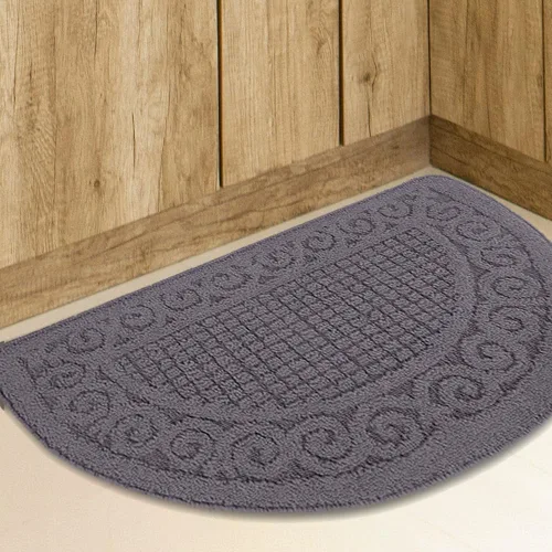 Miniatura 12 de Alfombras Rojas de Cocina para Piso de 2 Piezas 18"X30", Antideslizantes Lavables, Alfombra de Cocina Absorbente de Pie, Alfombra de Medio Círculo