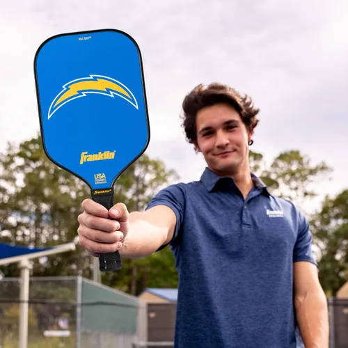 Miniatura 4 de Franklin Sports NFL Pro Pickleball Paddle – Pala de Pickleball Pro de Serie Signature de 13 mm con Superficie MaxGrit - Equipo NFL Oficial