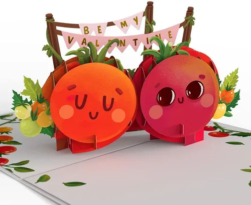 Miniatura 17 de Lovepop Tarjeta del día de San Valentín para ella, él – Tarjetas de felicitación románticas 3D – You've Stolen a Pizza my Heart – 5 x 7 pulgadas