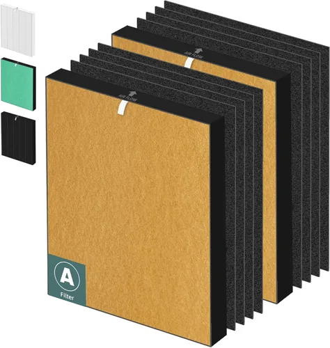 Miniatura 13 de 115115 Filtro de Repuesto HEPA A para Purificador de Aire Winix Plasmawave C535 5300 5300-2 6300 6300-2 P300 AM90 C909 9800, 2 x Filtros HEPA Blanco