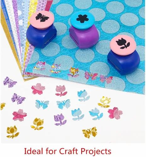 Miniatura 4 de Baisunt 20 hojas de papel de cartulina con purpurina negra para proyectos de arte DIY, álbum de recortes, decoración de cumpleaños y bodas 250GSM