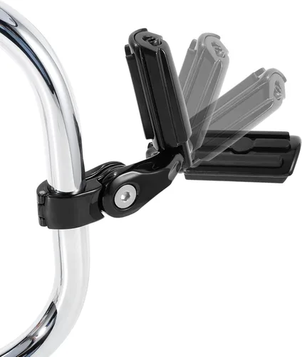 Miniatura 5 de TCMT Estribo corto de montaje en ángulo para carretera de 1 1/4 pulgadas para Harley Touring Road King Street Glide Road Glide Electra Glide Softail